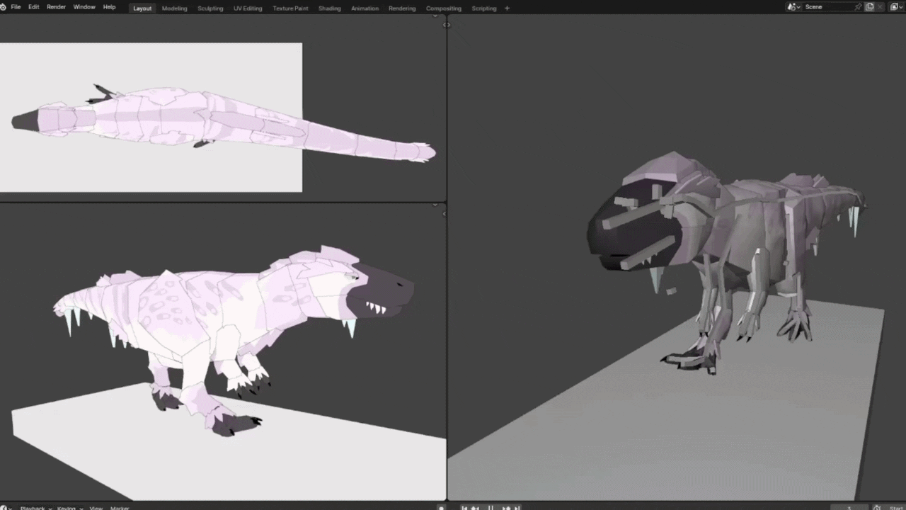 model by Sn0wR4ptor